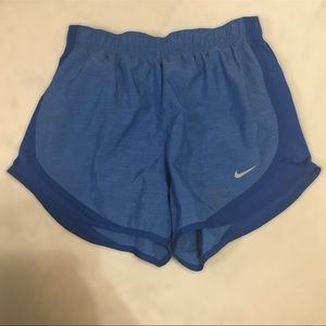 NIKE DRI FIT TEMPO Blue Shorts S